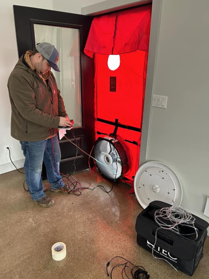 What is a Blower Door Test — Mid Michigan Spray Foam
